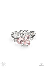 Load image into Gallery viewer, Here You GLOW Pink Skinny Band Ring