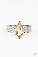 Load image into Gallery viewer, Icy Iridescence Brown Skinny Band Ring