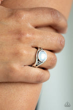 Load image into Gallery viewer, It Just Goes To GLOW White Skinny Band Ring