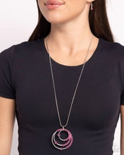 Load image into Gallery viewer, Ecliptic Elegance Pink Necklace