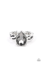 Load image into Gallery viewer, Law of Attraction Silver Skinny Band Ring