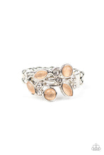 Load image into Gallery viewer, Leafy Luster Orange Skinny Band Ring