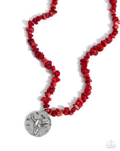 Load image into Gallery viewer, Longhorn Leader Red Necklace
