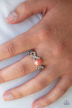 Load image into Gallery viewer, Limitless Luminosity Orange Skinny Band Ring