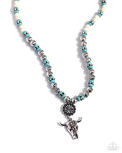 Load image into Gallery viewer, Longhorn Longevity White Necklace