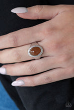 Load image into Gallery viewer, Mystically Malibu Brown Skinny Band Ring