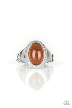 Load image into Gallery viewer, Mystically Malibu Brown Skinny Band Ring