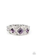 Load image into Gallery viewer, New Age Nouveau Purple Skinny Band Ring