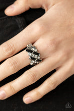 Load image into Gallery viewer, Noble Novelty Black Skinny Band Ring