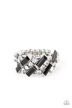 Load image into Gallery viewer, Noble Novelty Black Skinny Band Ring