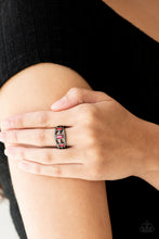 Load image into Gallery viewer, Noble Nova Red Skinny Band Ring
