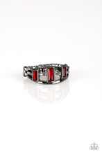 Load image into Gallery viewer, Noble Nova Red Skinny Band Ring