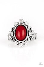 Load image into Gallery viewer, Noticeably Notable Red Skinny Band Ring