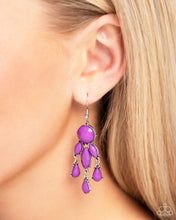 Load image into Gallery viewer, Summer Feeling Purple Earring