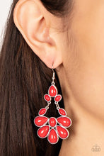 Load image into Gallery viewer, Colorfully Canopy Red Earring