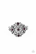 Load image into Gallery viewer, One Daisy at A Time Purple Skinny Band Ring
