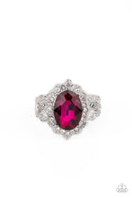 Load image into Gallery viewer, Oval Office Opulence Pink Skinny Band Ring
