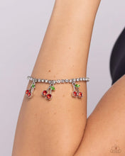 Load image into Gallery viewer, Candid Cherries Red Bracelet