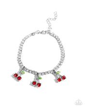Load image into Gallery viewer, Candid Cherries Red Bracelet