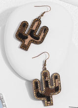 Load image into Gallery viewer, Western Worth Brass Earrings