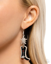 Load image into Gallery viewer, Compelling Cowboy Black Earrings