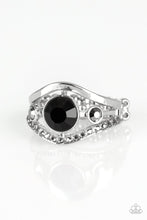 Load image into Gallery viewer, Rich With Richness Black Skinny Band Ring