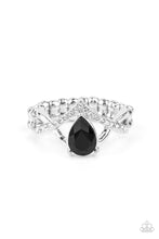 Load image into Gallery viewer, Remarkable Refinement Black Skinny Band Ring