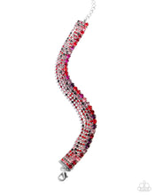 Load image into Gallery viewer, Serendipitous Strands Red Bracelet