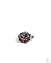 Load image into Gallery viewer, Rose Ranking Red Skinny Band Ring