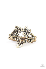 Load image into Gallery viewer, Secret Eden Brass Skinny Band Ring