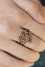 Load image into Gallery viewer, Secret Eden Copper Skinny Band Ring