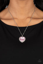 Load image into Gallery viewer, Sweethearts Stroll Pink Necklace