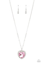 Load image into Gallery viewer, Sweethearts Stroll Pink Necklace