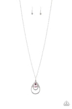 Load image into Gallery viewer, Teardrop Drama Pink Necklace
