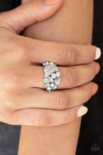 Load image into Gallery viewer, Sparkle Bust Purple Skinny Band Ring