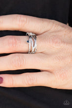 Load image into Gallery viewer, Star Potential Blue Skinny Band Ring