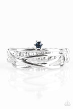 Load image into Gallery viewer, Star Potential Blue Skinny Band Ring
