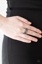Load image into Gallery viewer, Tell Me How You Really FRILL Silver Skinny Band Ring