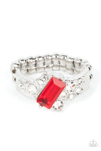 Load image into Gallery viewer, Tip the Balance Red Skinny Band Ring