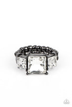 Load image into Gallery viewer, Treasured Twinkle Black Skinny Band Ring