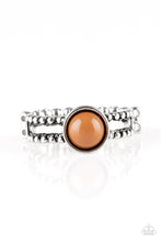 Load image into Gallery viewer, Trek and Field Brown Skinny Band Ring