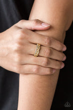 Load image into Gallery viewer, Unstoppable Shine Gold Skinny Band Ring