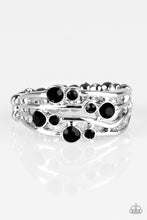 Load image into Gallery viewer, Welcome to GLEAMland Black Skinny Band Ring