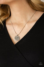 Load image into Gallery viewer, Be Still Silver Necklace