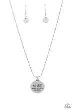Load image into Gallery viewer, Be Still Silver Necklace