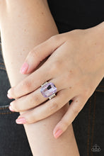 Load image into Gallery viewer, You Can COUNTESS On Me Purple Skinny Band Ring