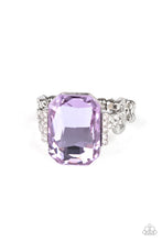 Load image into Gallery viewer, You Can COUNTESS On Me Purple Skinny Band Ring