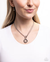 Load image into Gallery viewer, Compass Cadenza Silver Necklace