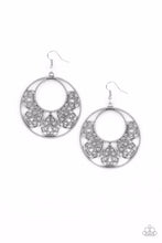 Load image into Gallery viewer, Petal Promenade Silver Earrings