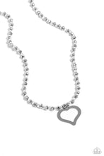 Load image into Gallery viewer, Faceted Factor Silver Necklace